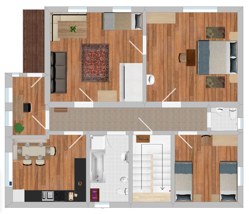 Villa Erica Abtei Zimmer foto